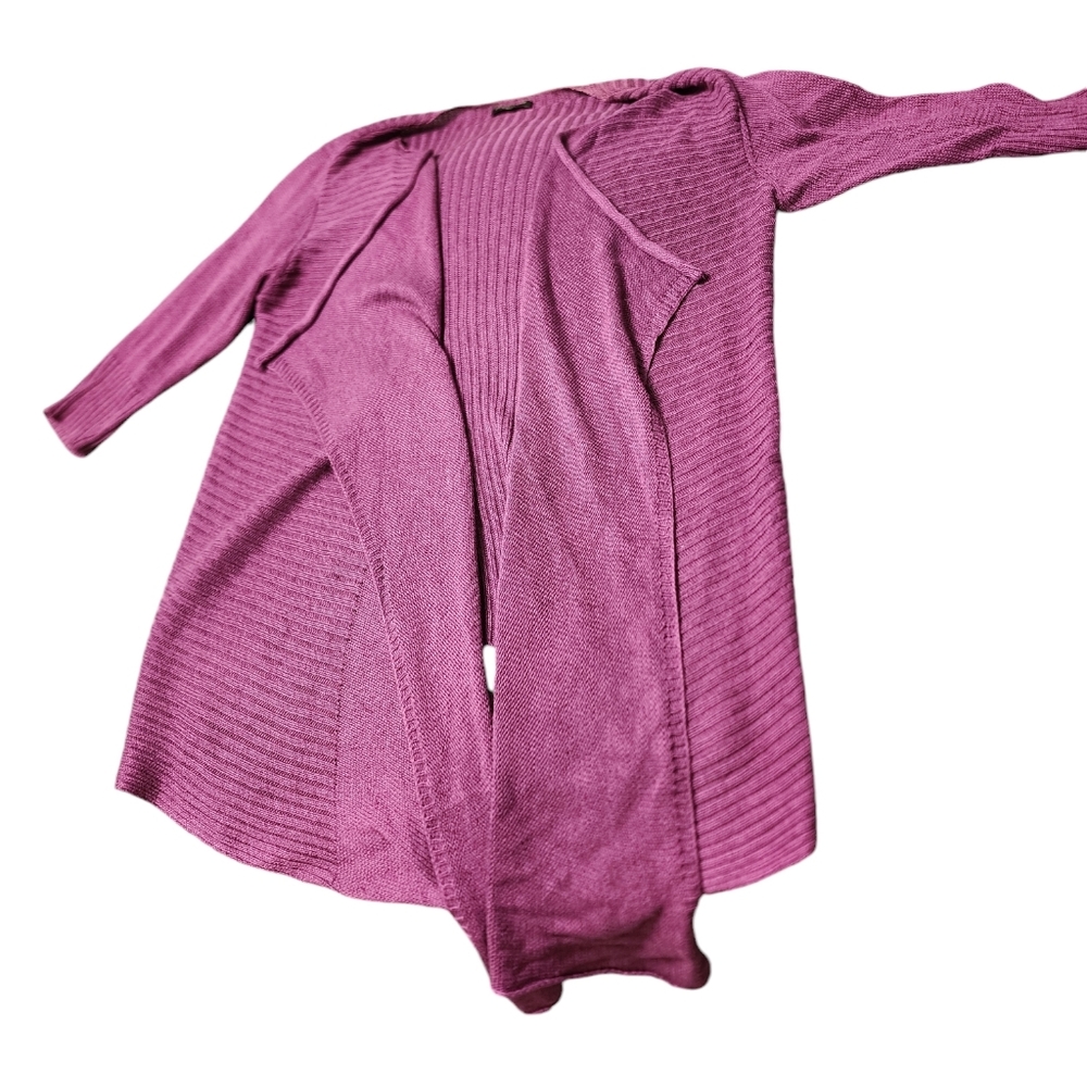 Eileen Fisher cardigan sweater L  petite, flaw